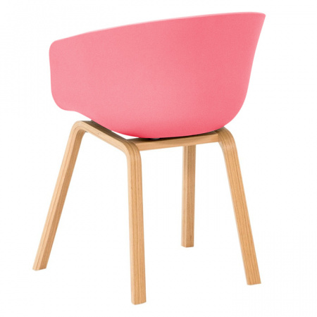 Пластиковый стул Красный